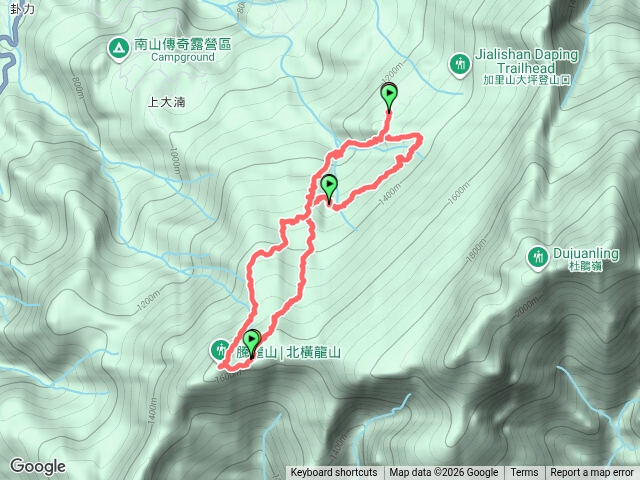 加里山隘勇線大湳石壁預覽圖