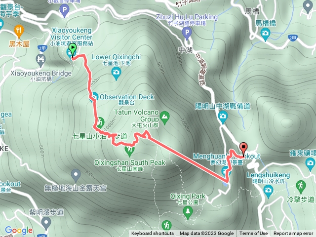 小油坑-七星山-夢幻湖-冷水坑