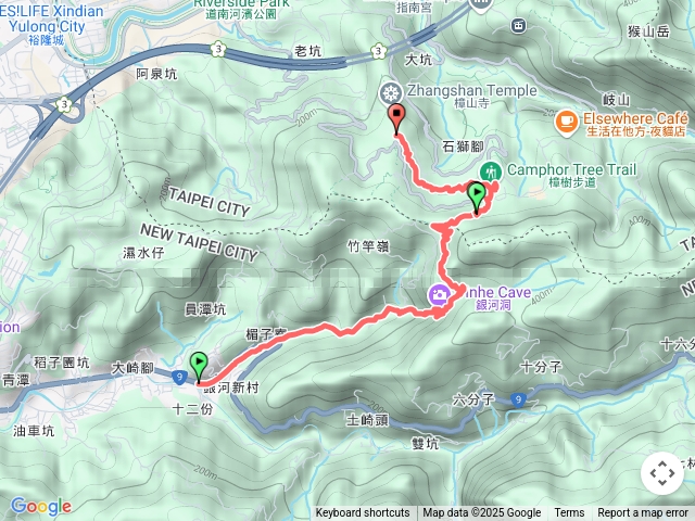 銀河洞越嶺步道