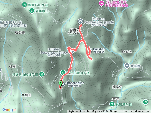 獨立山步道（左線上三角點）往返