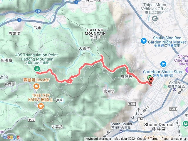 簡單駭客 大棟山來回(大同山、青龍嶺、鎮遠山、秋壇山、大青坑崙)預覽圖