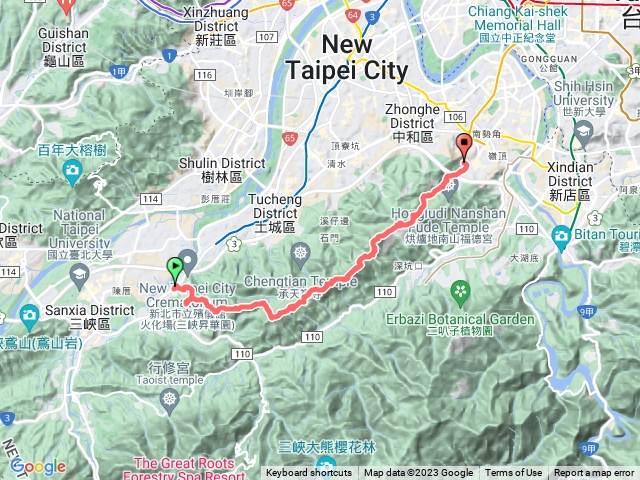 三峽～土城～中和縱走