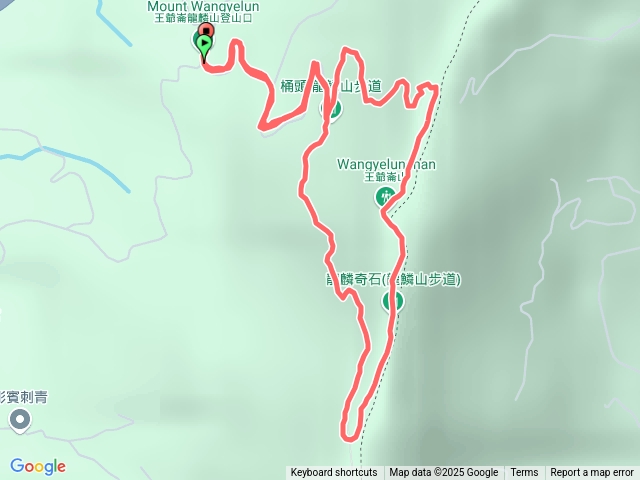 臺南南化龍麟山步道環走