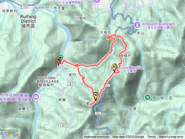 猴硐金字碑大粗坑