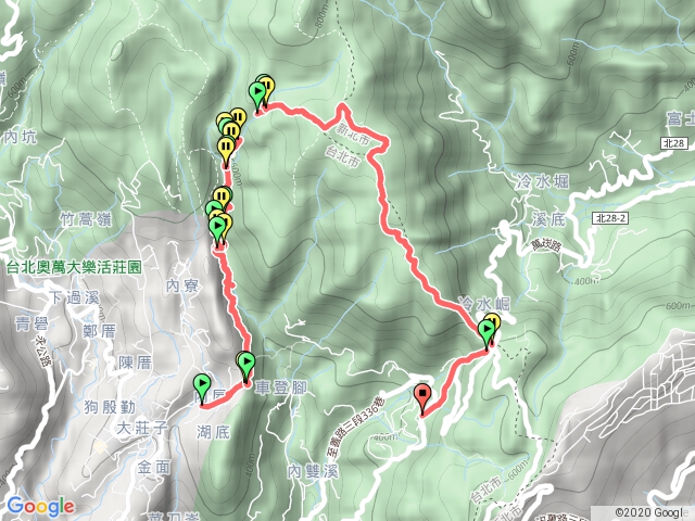 內厝走內雙溪古道下風櫃嘴