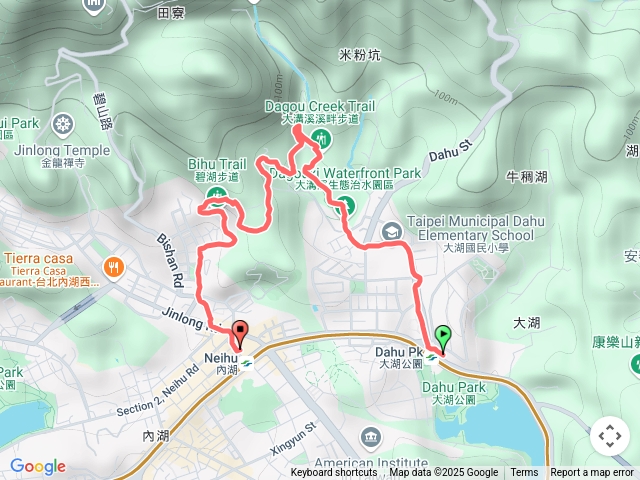 內湖大溝溪碧湖步道