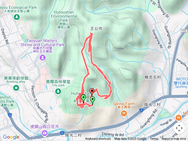 虎頭山步道預覽圖