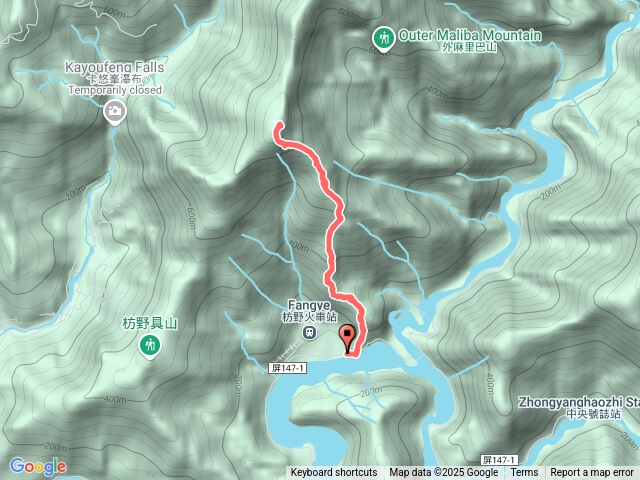 屏東枋山巴層巴墨山