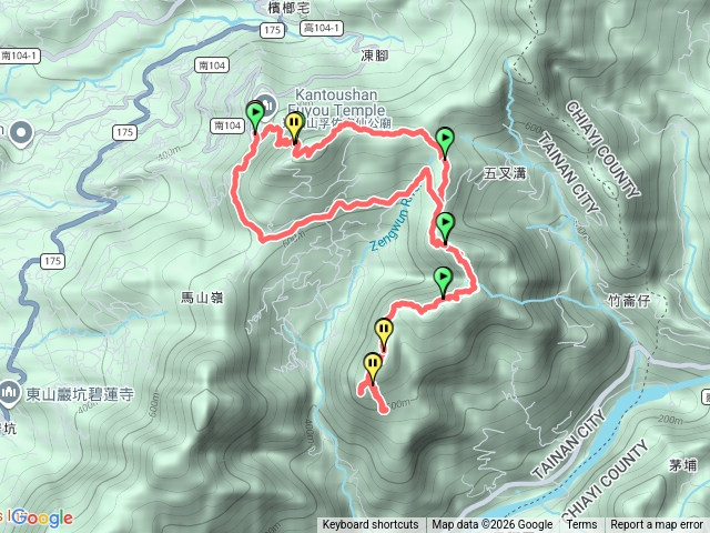 崁頭山，獅額山，劍文山預覽圖