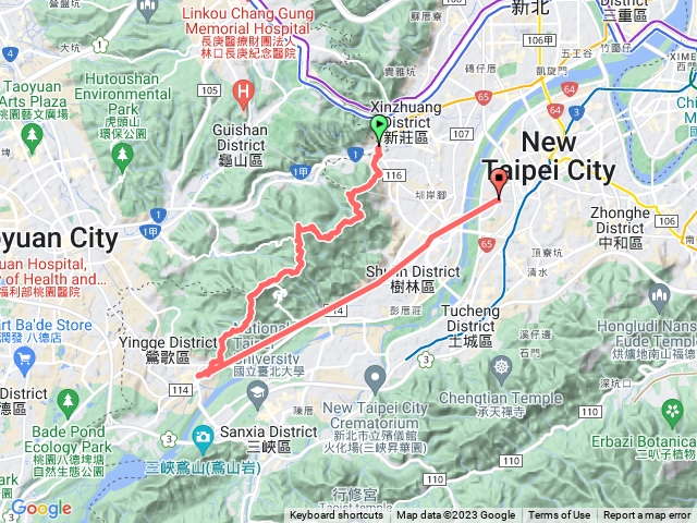 廻龍到鶯歌環狀大台北天際線