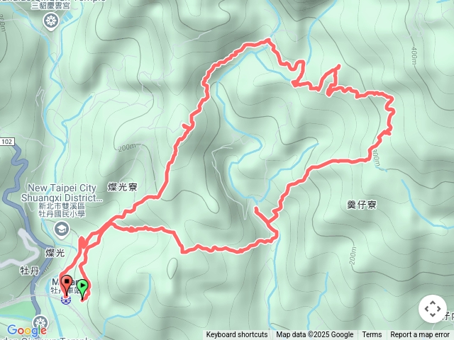 牡丹(庚子寮)古道庚子寮西南峰庚子寮山石笋古道石笋尖預覽圖