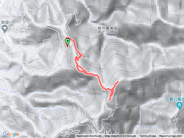 盆貿里山(主峰、南峰及西峰)