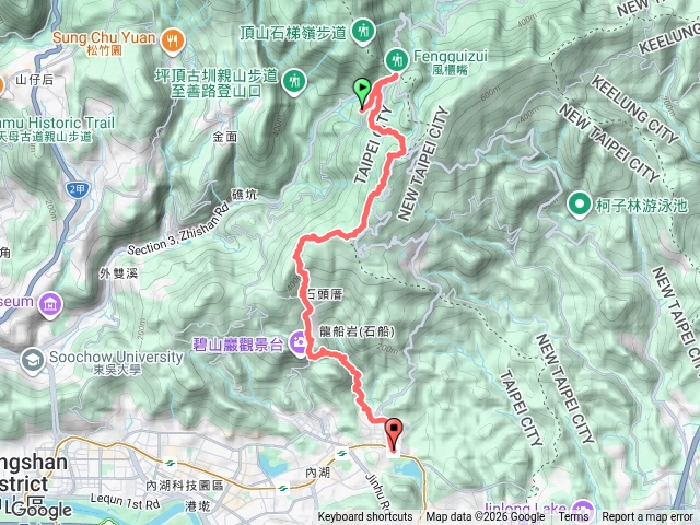 台北大縱走第四段