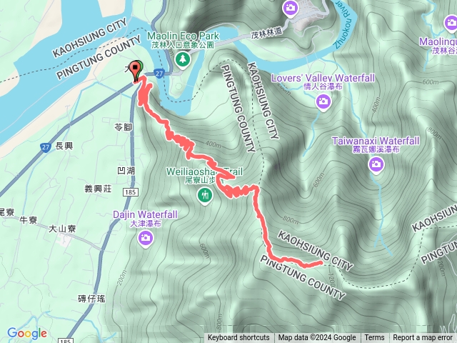 尾寮山到觀雲台