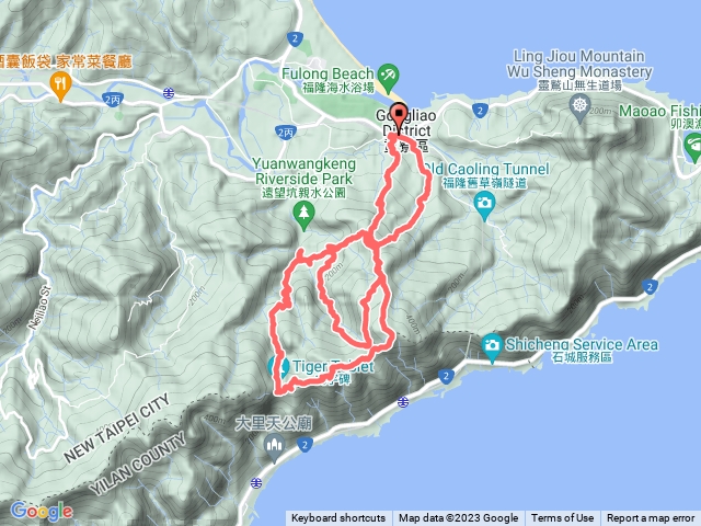 20230131 虎子山古道 中心崙 大湖山 桶盤堀尖 草嶺古道 陸軍路 龜媽坑古道西線 遠望坑古道 八字繞行