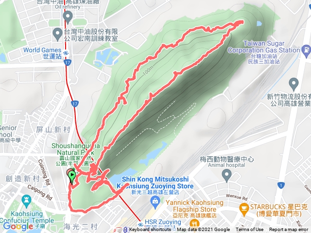 高雄半屏山半日行程