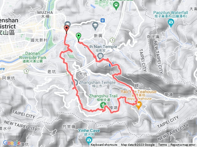 2023年臺北大縱走：尋寶任務臺北大縱走第七段：世界山莊至飛龍步道政大後山20230930112237