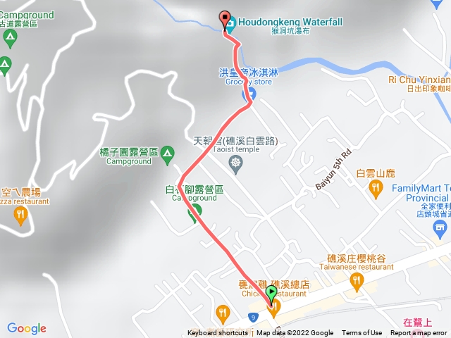 猴洞坑步道