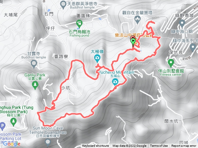 「台灣小百岳」天上山/五城山/文筆山O型