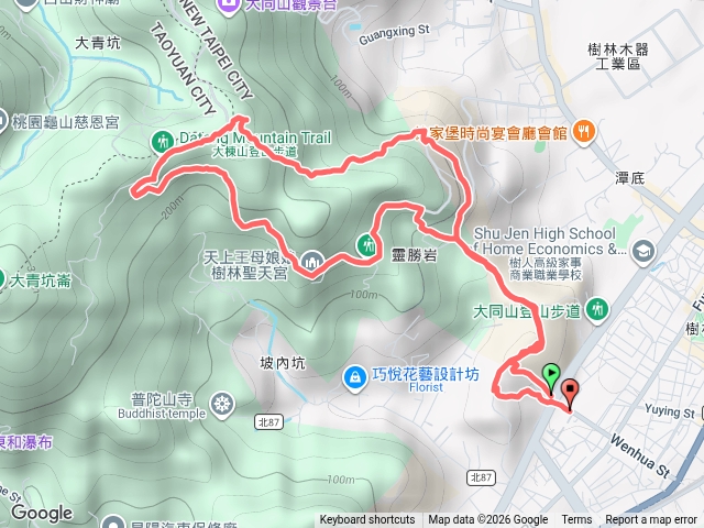 樹林大同山青龍嶺
