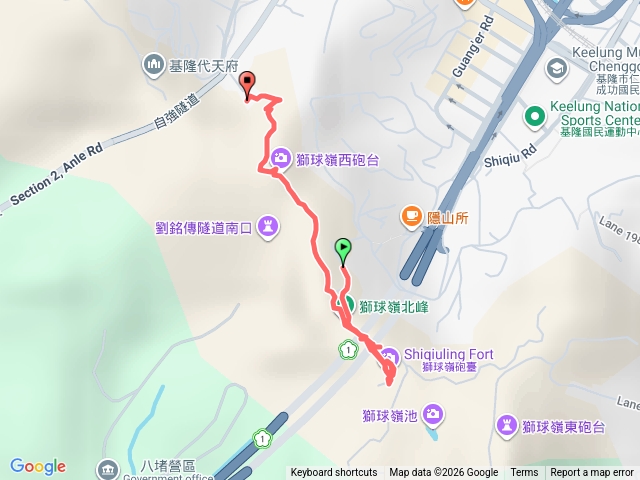 劉銘傳隧道預覽圖