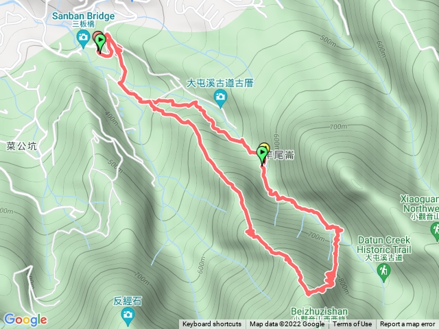 大屯溪古道vs小觀音山