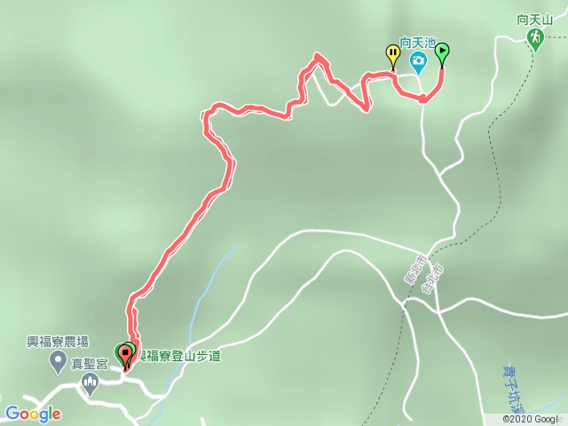 興福寮～向天池