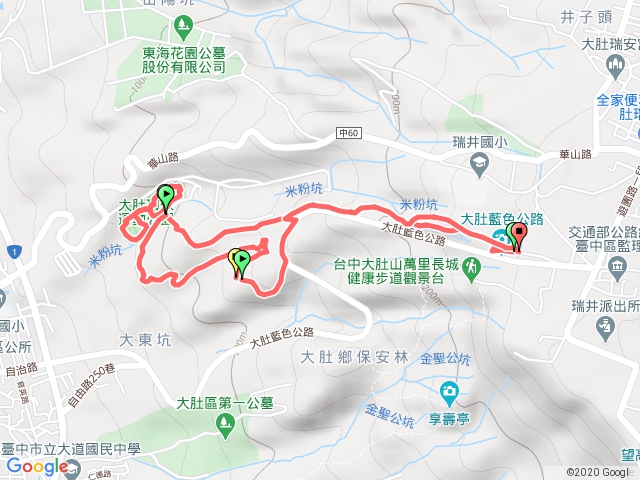 大肚環保公園登山步道