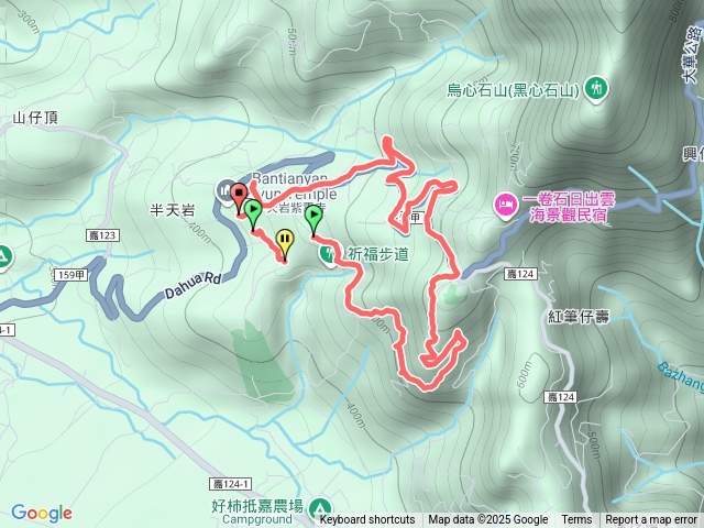 半天岩紫雲寺修慧步道祈福步道