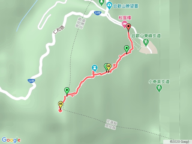 合歡山東峰野餐