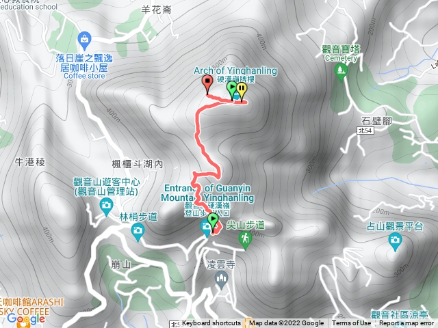 1110424硬漢嶺步道(賞落日秘境)