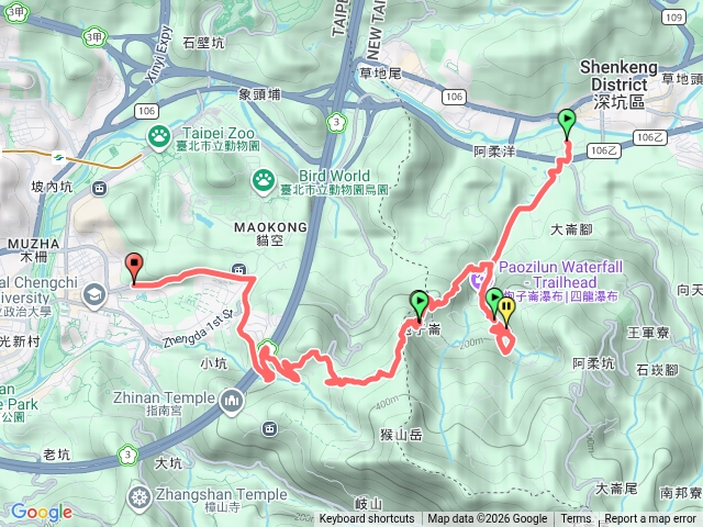 H12炮子崙步道和瀑布