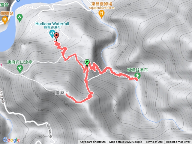 松鶴部落上唐麻丹山