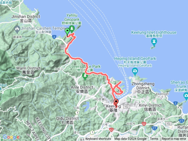 徒步台2線D3，金山、野柳-基隆預覽圖