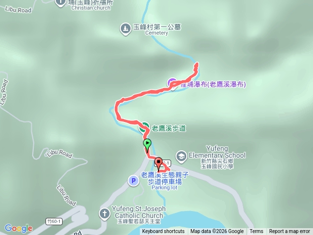 玉峰老鷹溪步道預覽圖