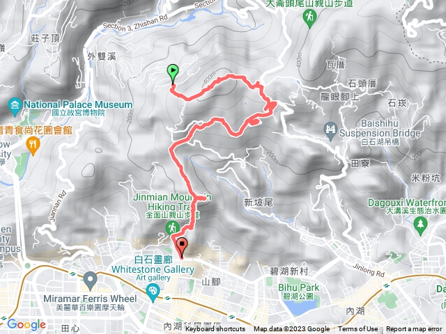 大崙尾接金面山大岩壁