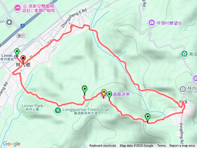 龍過脈+林北大坑森林步道