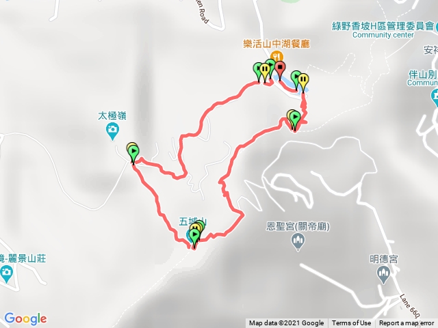 山中湖五城山O型