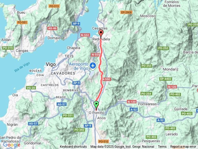 251009朝聖之路OPorriñoToRedondela