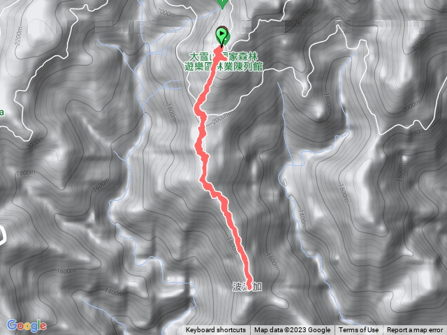波津加山（大雪山賓館登山口.112年07月07日）