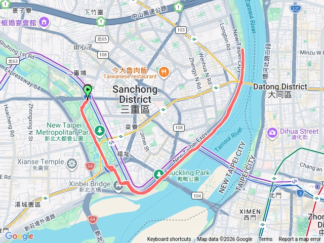 三重捷運站忠孝碼頭預覽圖