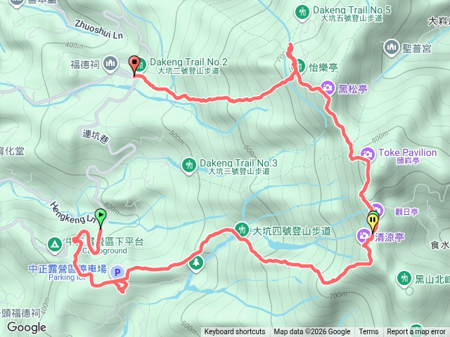 大坑4號及2號預覽圖