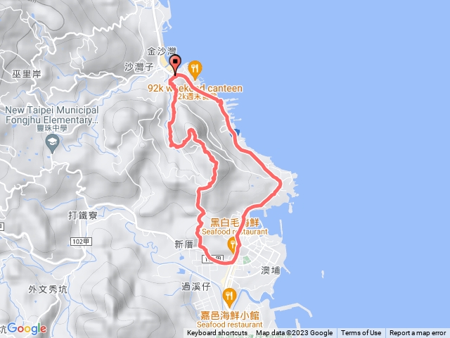 2023-07-31金沙灣福山宮-美艷山-火炎山-新厝山O型