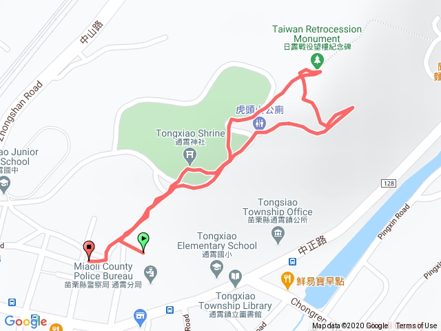 通霄虎頭山健行