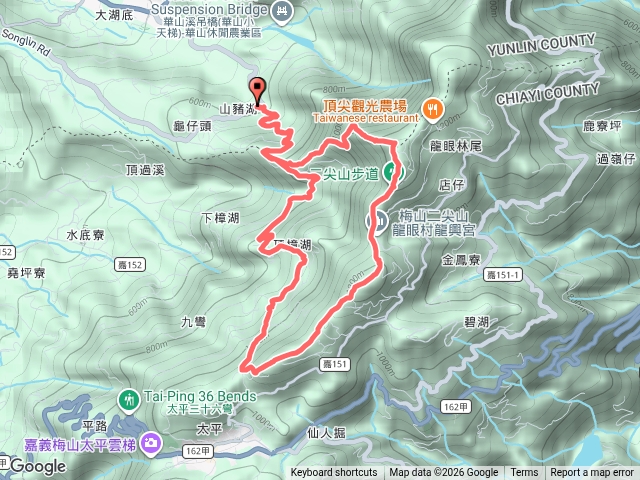 115年5月31日雲嘉三連峰