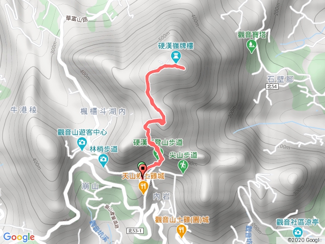 硬漢嶺步道(觀音山)
