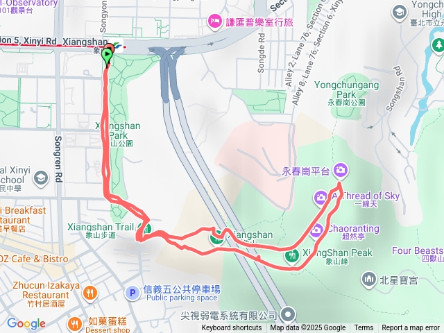 台北－臺灣百大必訪步道象山親山步道