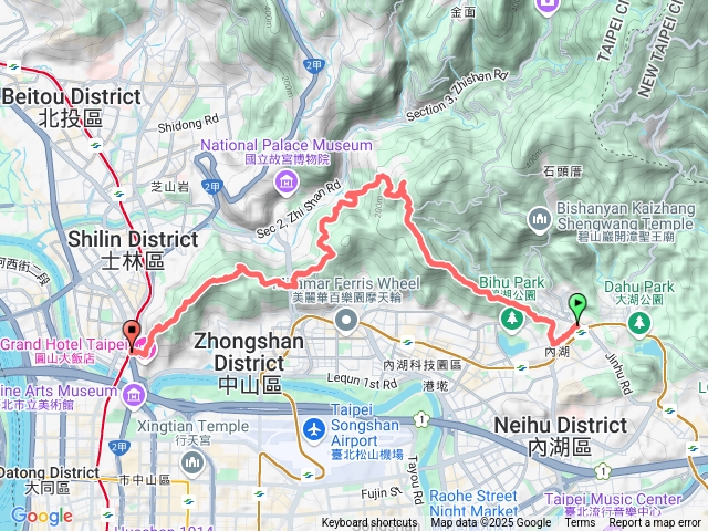 新坡尾山、金面山