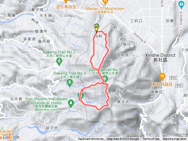 大坑步道練腳力