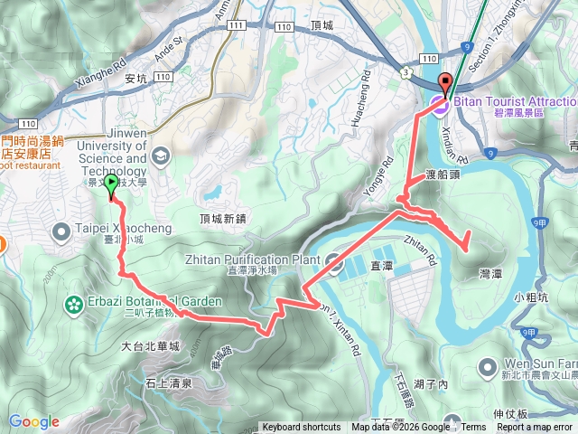 新店三潭山縱走